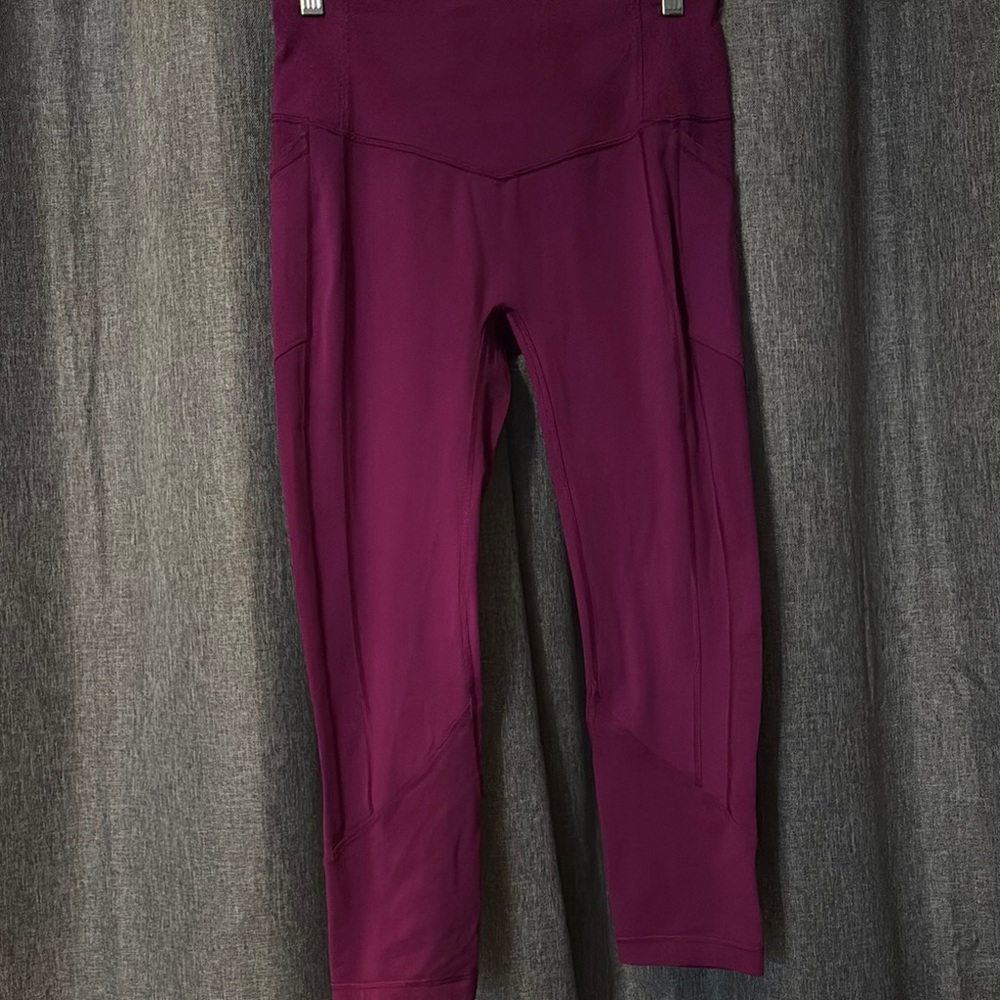 Lululemon Purple High-Waisted Leggings